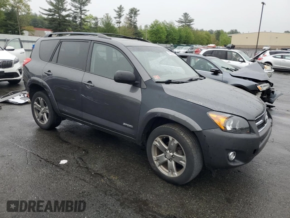 2009 Toyota RAV4 Sport with VIN 2T3BF32V89W012116, listed as a Copart auction lot 54389245 with 141,050 mi miles and Salvage title. Bid and sale history available at DreamBid. Image 4.