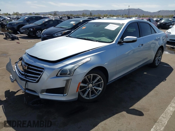 2017 Cadillac CTS Sedan Luxury RWD with VIN 1G6AR5SX4H0195245, listed as a IAAI auction lot 41753904 with 56,040 mi miles. Bid and sale history available at carsss.com. Image 18.