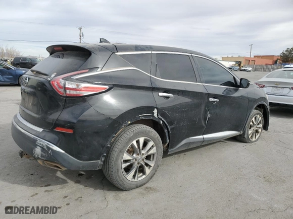 2018 Nissan Murano Platinum with VIN 5N1AZ2MG9JN163615, listed as a Copart auction lot 86872494 with 44,990 mi miles and Clean Title. Bid and sale history available at carsss.com. Image 3.