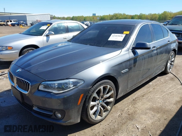 2016 BMW 5 Series 535i xDrive with VIN WBA5B3C55GG252334, listed as a IAAI auction lot 42103036 with 97,749 mi miles and . Bid and sale history available at DreamBid. Image 18.