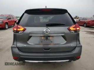2017 Nissan Rogue S with VIN 5N1AT2MT1HC814465, listed as a Copart auction lot 51595425 with 68,670 mi miles and Salvage Title. Bid and sale history available at DreamBid. Image 6.