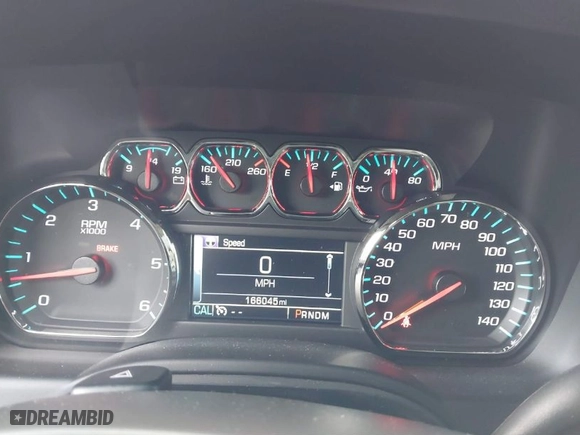 2016 Chevrolet Tahoe LT with VIN 1GNSCBKC4GR183452, listed as a IAAI auction lot 41422110 with 166,045 mi miles. Bid and sale history available at carsss.com. Image 7.