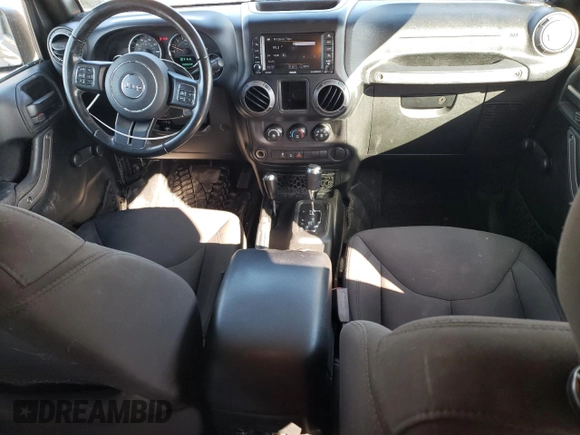 2018 Jeep Wrangler JK Unlimited Sport with VIN 1C4BJWDG9JL894502, listed as a Copart auction lot 89360855 with 100,944 mi miles and Salvage Title. Bid and sale history available at carsss.com. Image 8.