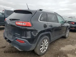 2015 Jeep Cherokee Limited with VIN 1C4PJMDSXFW759064, listed as a Copart auction lot 53570035 with 153,747 mi miles and Salvage Title. Bid and sale history available at DreamBid. Image 3.