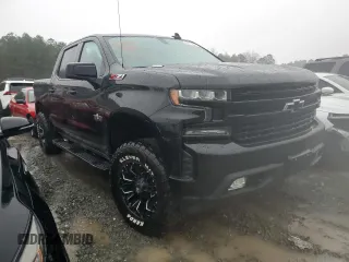 2021 Chevrolet Silverado 1500 RST with VIN 3GCUYEET9MG143752, listed as a Copart auction lot 85611084 with 73,324 mi miles and Salvage Title. Bid and sale history available at carsss.com. Image 4.