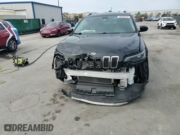 2020 Jeep Cherokee Limited with VIN 1C4PJLDB3LD581743, listed as a Copart auction lot 46538765 with 46,244 mi miles and Non Repairable. Bid and sale history available at carsss.com. Image 14.