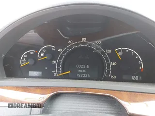 2005 Mercedes-Benz S 500 with VIN WDBNG84JX5A450743, listed as a IAAI auction lot 42740185 with 192,335 mi miles and . Bid and sale history available at DreamBid. Image 7.
