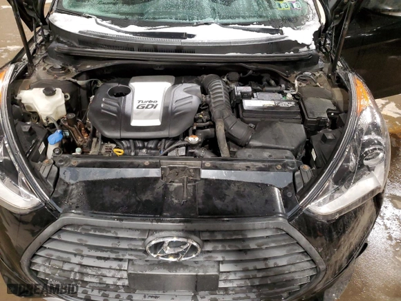 2014 Hyundai Veloster Turbo with VIN KMHTC6AE8EU182785, listed as a Copart auction lot 41662745 with 89,228 mi miles and Clean Title. Bid and sale history available at carsss.com. Image 11.