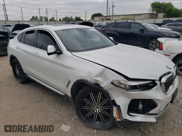 2019 BMW X4 xDrive30i with VIN 5UXUJ3C54KLG55904, listed as a Copart auction lot 55560583 with 64,509 mi miles. Bid and sale history available at carsss.com. Image 4.