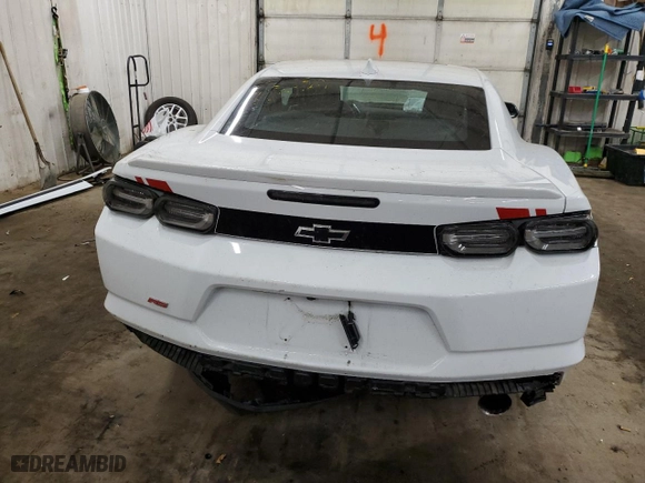 2024 Chevrolet Camaro 2LT with VIN 1G1FD1RS5R0118012, listed as a Copart auction lot 84410014 with 14,528 mi miles and Salvage Title. Bid and sale history available at carsss.com. Image 6.