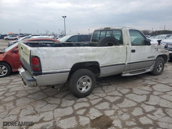 1995 Dodge Ram 1500 with VIN 1B7HC16Y0SS368599, listed as a Copart auction lot 80857334 with 227,629 mi miles and Salvage Title. Bid and sale history available at carsss.com. Image 3.