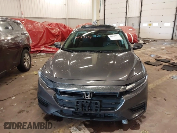 2022 Honda Insight Touring with VIN 19XZE4F96NE008687, listed as a IAAI auction lot 41653624 with 32,663 mi miles and . Bid and sale history available at DreamBid. Image 12.