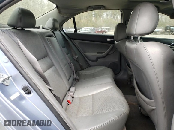 2005 Acura TSX with VIN JH4CL96825C006067, listed as a Copart auction lot 52717145 with 86,793 mi miles and Salvage Title. Bid and sale history available at carsss.com. Image 10.