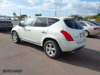 2005 Nissan Murano SE with VIN JN8AZ08T95W323383, listed as a IAAI auction lot 41692893 with 148,748 mi miles. Bid and sale history available at carsss.com. Image 3.