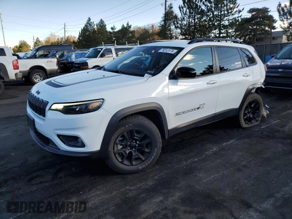 2022 Jeep Cherokee X with VIN 1C4PJMCX9ND522492, listed as a Copart auction lot 79313174 with 45,929 mi miles and Salvage Title. Bid and sale history available at carsss.com. Image 1.