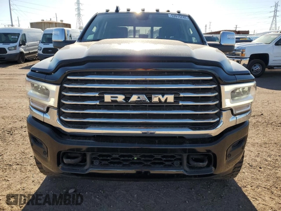 2023 Ram 2500 Laramie with VIN 3C6UR5FL4PG580565, listed as a Copart auction lot 53915245 with 13,948 mi miles and Salvage Title. Bid and sale history available at carsss.com. Image 5.