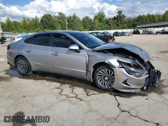 2020 Hyundai Sonata Hybrid Limited with VIN KMHL54JJ5LA012054, listed as a Copart auction lot 69770964 with 37,239 mi miles and Salvage Title. Bid and sale history available at carsss.com. Image 4.