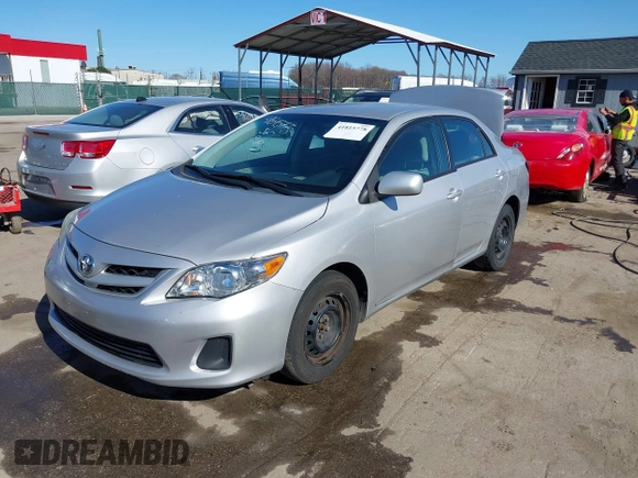 2011 Toyota Corolla L with VIN 2T1BU4EE9BC597358, listed as a IAAI auction lot 41815778 with 142,747 mi miles. Bid and sale history available at carsss.com. Image 18.