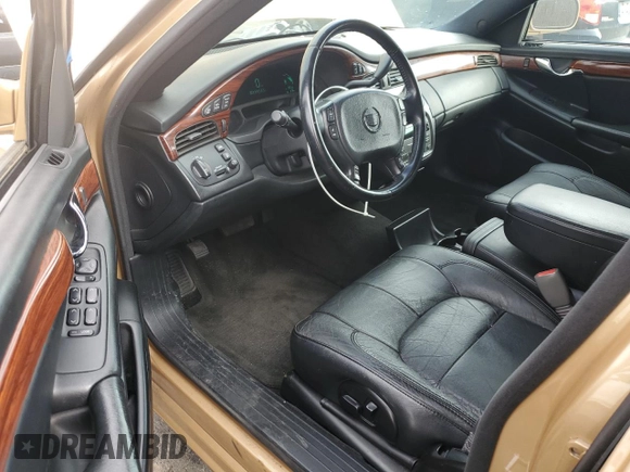 2005 Cadillac DTS Professional 1SH z VIN 1GEEH00Y55U500246, wystawiony jako Copart lot #81049664 z przebiegiem 59 676 mil mil oraz Tytuł czysty. Historia ofert i sprzedaży dostępna na DreamBid. Obrazek 8.