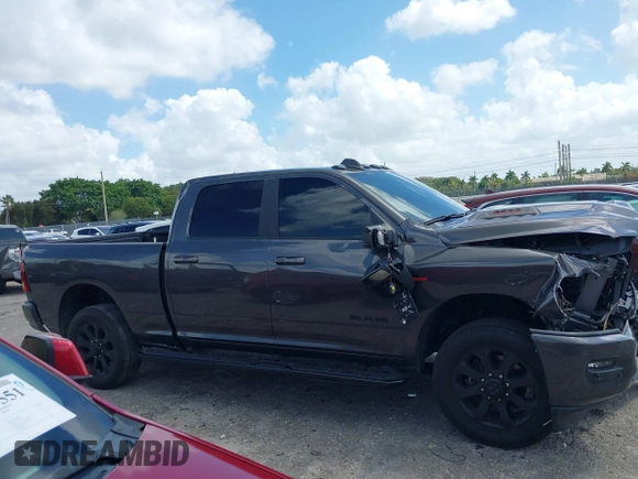 2024 Ram 2500 Laramie with VIN 3C6UR5FL2RG161679, listed as a IAAI auction lot 41957177 with 28,234 mi miles and . Bid and sale history available at DreamBid. Image 13.