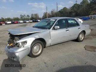 2002 Mercury Grand Marquis LS Premium with VIN 2MEFM75W62X642522, listed as a Copart auction lot 47744225 with 118,318 mi miles and Salvage Title. Bid and sale history available at DreamBid. Image 1.