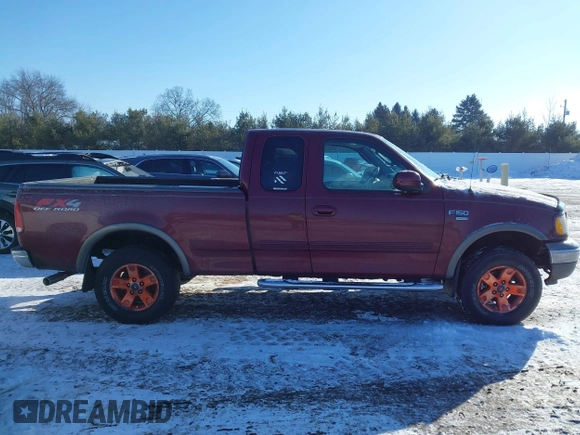 2003 Ford F-150 XL with VIN 1FTRX18L33NB00026, listed as a IAAI auction lot 41608554 with 161,877 mi miles. Bid and sale history available at carsss.com. Image 13.