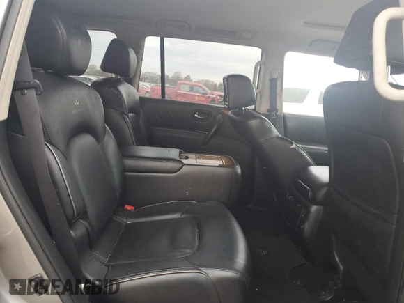 2012 Infiniti QX56 7-passenger with VIN JN8AZ2NE2C9021981, listed as a Copart auction lot 78465744 with 195,422 mi miles and Salvage Title. Bid and sale history available at carsss.com. Image 11.