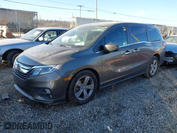 2019 Honda Odyssey EX with VIN 5FNRL6H50KB097321, listed as a IAAI auction lot 40964249 with 163,922 mi miles and . Bid and sale history available at DreamBid. Image 18.