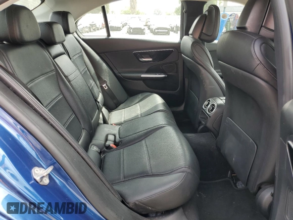 2022 Mercedes-Benz C 300 with VIN W1KAF4GB5NR058602, listed as a Copart auction lot 52290185 with 81,003 mi miles and Salvage title. Bid and sale history available at DreamBid. Image 10.