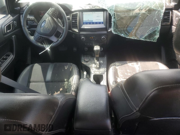 2021 Ford Ranger XL with VIN 1FTER4FH8MLE05656, listed as a Copart auction lot 62221995 with 8,786 mi miles and Salvage title. Bid and sale history available at DreamBid. Image 8.