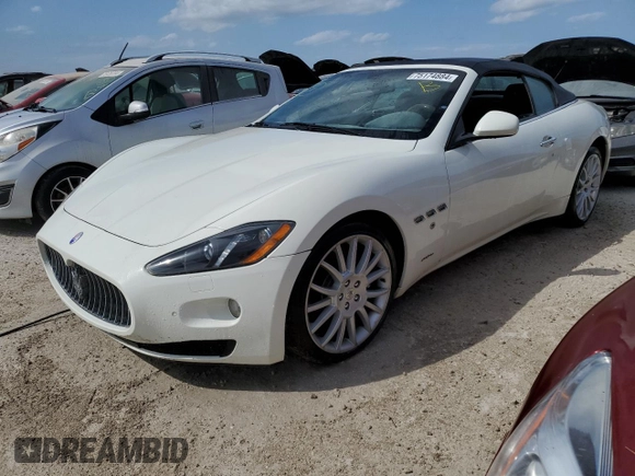 2013 Maserati GranTurismo Sport with VIN ZAM45MMA9D0070109, listed as a Copart auction lot 75174884 with Not provided miles and Salvage title. Bid and sale history available at DreamBid. Image 1.