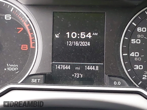 2013 Audi A4 Premium Plus with VIN WAUFFAFL1DN028279, listed as a IAAI auction lot 41085916 with 147,644 mi miles. Bid and sale history available at carsss.com. Image 16.