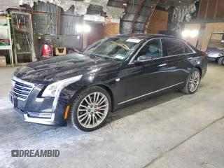 2016 Cadillac CT6 Premium Luxury AWD with VIN 1G6KF5RS4GU163443, listed as a Copart auction lot 68864044 with 54,898 mi miles and Salvage Title. Bid and sale history available at DreamBid. Image 1.