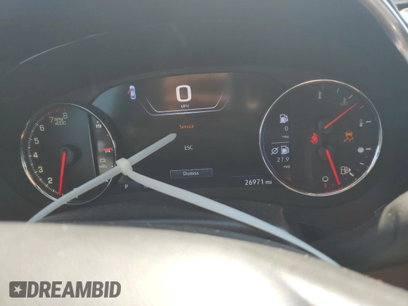 2022 Chevrolet Malibu Premier with VIN 1G1ZE5SX9NF193620, listed as a Copart auction lot 69006604 with 26,971 mi miles and Salvage Title. Bid and sale history available at DreamBid. Image 9.
