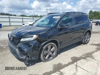 2019 Honda Passport Touring z VIN 5FNYF7H99KB002802, wystawiony jako Copart lot #72374564 z przebiegiem 44 490 mil mil oraz Szkody całkowita. Historia ofert i sprzedaży dostępna na DreamBid. Obrazek 1.