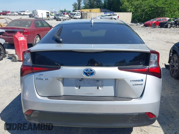 2020 Toyota Prius L Eco z VIN JTDKARFUXL3125434, wystawiony jako IAAI lot #42201623 z przebiegiem 58 609 mil mil oraz . Historia ofert i sprzedaży dostępna na DreamBid. Obrazek 16.