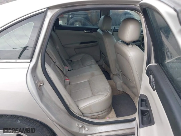 2008 Chevrolet Impala LT with VIN 2G1WT58K281255617, listed as a IAAI auction lot 41683476 with 243,927 mi miles. Bid and sale history available at carsss.com. Image 8.