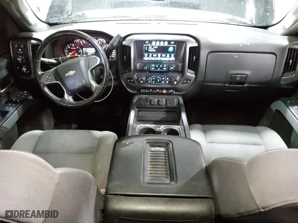2017 Chevrolet Silverado 1500 LT with VIN 1GCVKREC0HZ402566, listed as a Copart auction lot 49876015 with 119,217 mi miles and Salvage Title. Bid and sale history available at carsss.com. Image 8.