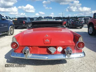 1955 Ford Thunderbird with VIN P5FH132340, listed as a Copart auction lot 77734424 with 96,568 mi miles and Salvage Title. Bid and sale history available at DreamBid. Image 6.