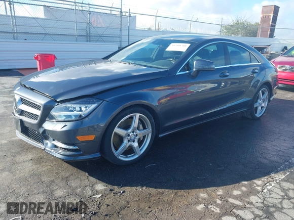 2014 Mercedes-Benz CLS-Class CLS 550 with VIN WDDLJ7DB9EA122846, listed as a IAAI auction lot 41588708 with 52,706 mi miles. Bid and sale history available at carsss.com. Image 17.