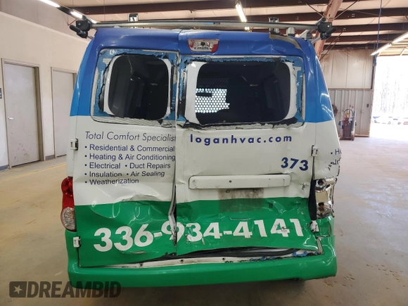 2019 Nissan NV200 SV with VIN 3N6CM0KNXKK691184, listed as a Copart auction lot 49491605 with 69,538 mi miles and Salvage title. Bid and sale history available at DreamBid. Image 6.