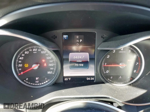2018 Mercedes-Benz GLC with VIN WDC0G4JB5JV038552, listed as a Copart auction lot 49878755 with 70,196 mi miles and Salvage Title. Bid and sale history available at carsss.com. Image 9.