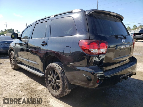 2018 Toyota Sequoia SR5 with VIN 5TDBY5G15JS164159, listed as a Copart auction lot 75561373 with 37,928 mi miles. Bid and sale history available at carsss.com. Image 2.