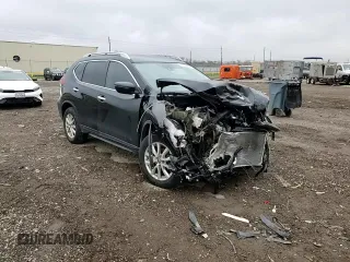 2019 Nissan Rogue S with VIN 5N1AT2MT0KC719550, listed as a Copart auction lot 44812355 with 75,674 mi miles and Salvage Title. Bid and sale history available at carsss.com. Image 11.