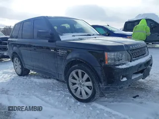 2013 Land Rover Range Rover Sport HSE LUX with VIN SALSK2D49DA780648, listed as a IAAI auction lot 41439150 with 126,575 mi miles. Bid and sale history available at carsss.com. Image 1.