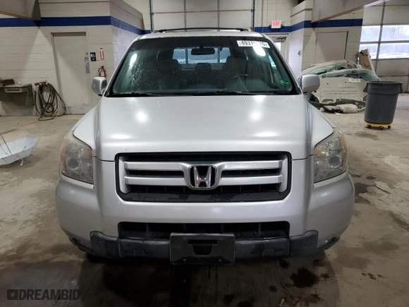 2007 Honda Pilot EX-L with VIN 5FNYF18747B029506, listed as a Copart auction lot 49376175 with 232,186 mi miles and Salvage Title. Bid and sale history available at carsss.com. Image 5.
