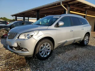 2014 Buick Enclave Leather with VIN 5GAKVBKD3EJ275676, listed as a Copart auction lot 52356235 with 163,402 mi miles and Salvage Title. Bid and sale history available at carsss.com. Image 1.