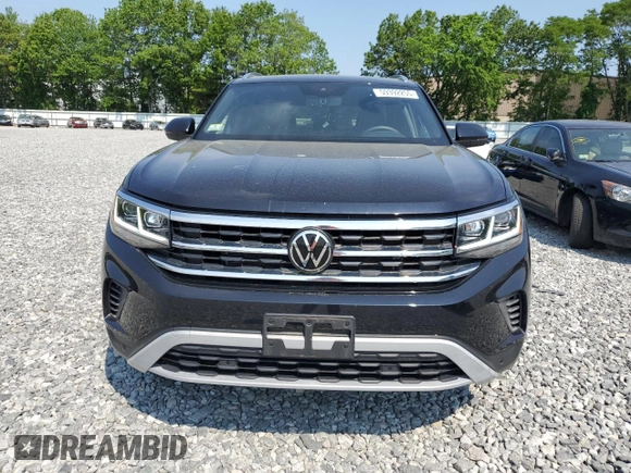 2023 Volkswagen Atlas SEL with VIN 1V2BE2CA1PC216733, listed as a Copart auction lot 59392255 with 28,011 mi miles and Salvage title. Bid and sale history available at DreamBid. Image 5.