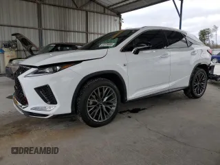 2022 Lexus RX with VIN 2T2YZMDA1NC319323, listed as a Copart auction lot 87375604 with 41,248 mi miles and Salvage Title. Bid and sale history available at carsss.com. Image 1.