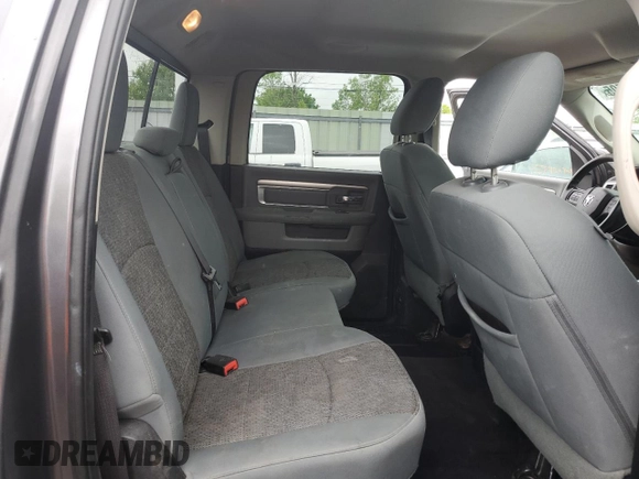 2016 Ram 1500 Big Horn with VIN 1C6RR7LM0GS205991, listed as a Copart auction lot 58921505 with 123,154 mi miles and Salvage title. Bid and sale history available at DreamBid. Image 10.